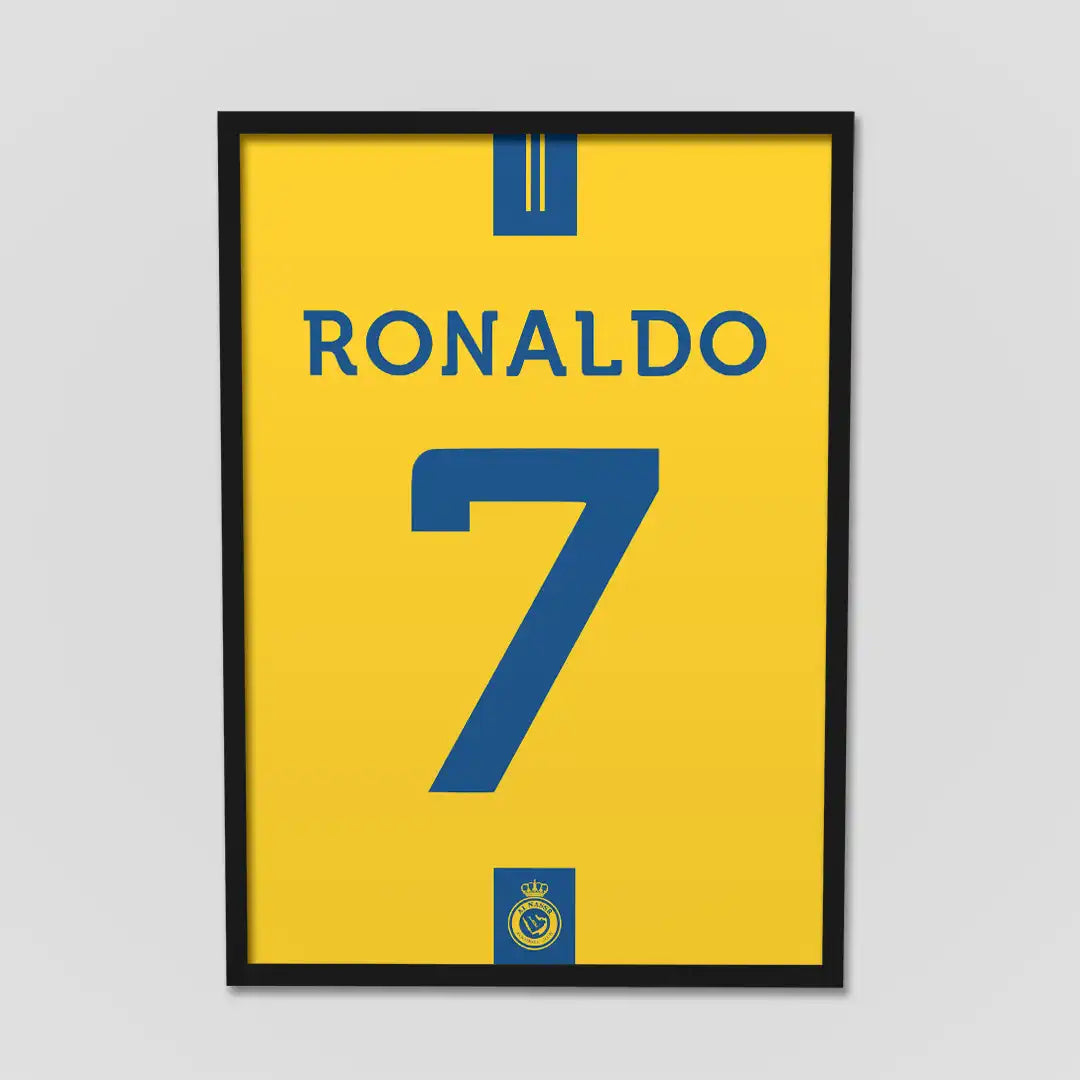 Ronaldo Al Nassr FC Jersey Poster – The Pluto Store