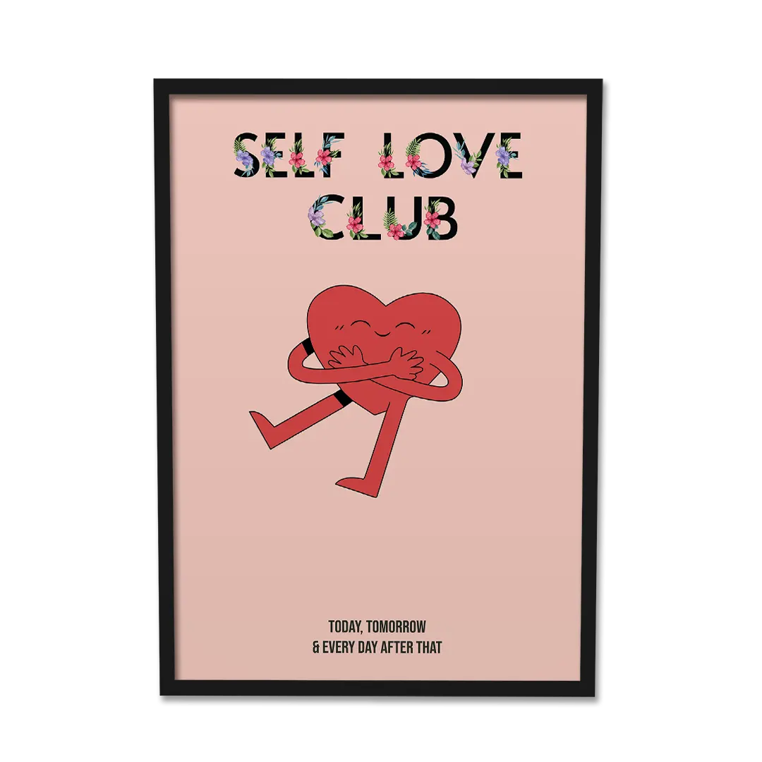 SELF LOVE - Inspiring Poster – The Pluto Store