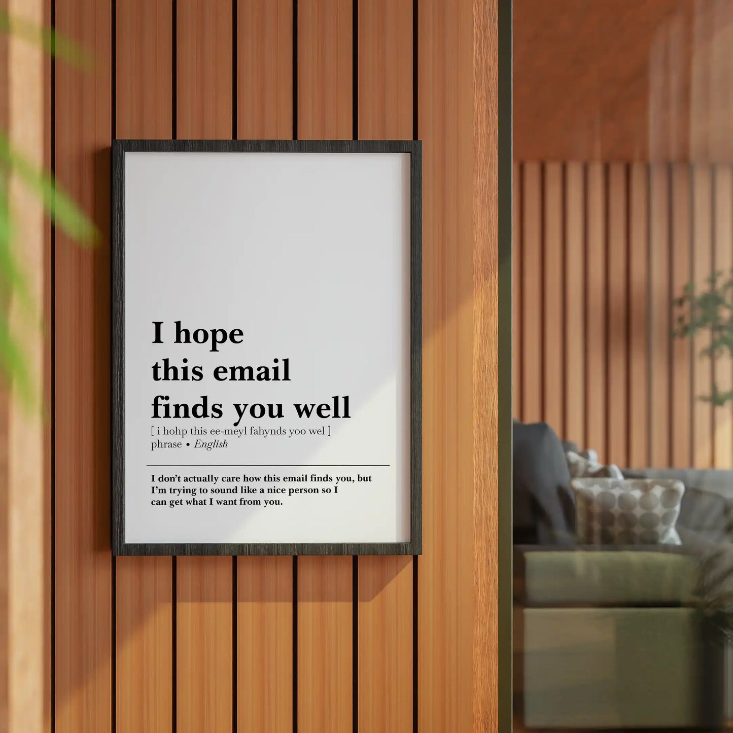 'I Hope This Email Finds You Well' Poster