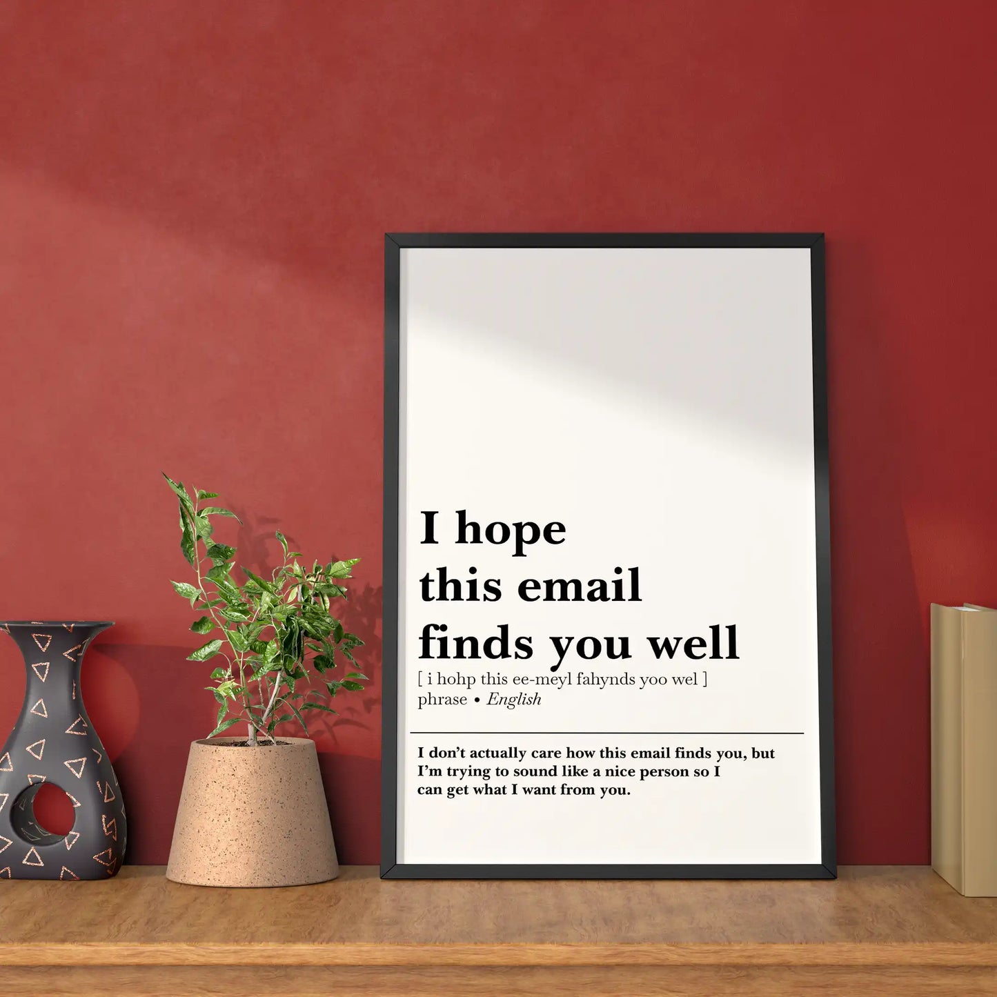 'I Hope This Email Finds You Well' Poster