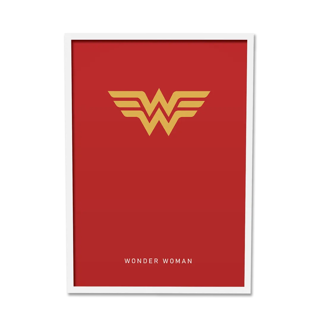 Wonder Woman Minimal Poster