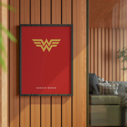 Wonder Woman Minimal Poster