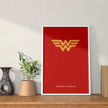 Wonder Woman Minimal Poster