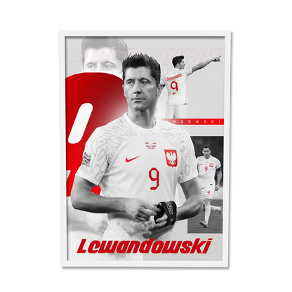 Lewandowski Poland Poster