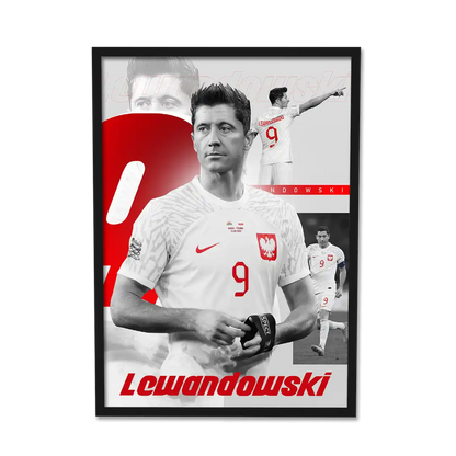 Lewandowski Poland Poster