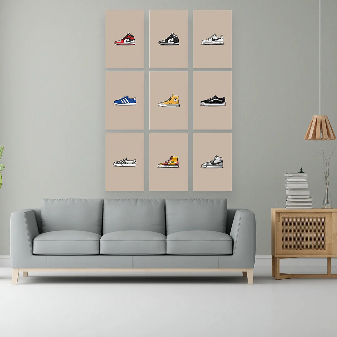 Sneaker Poster Set Image