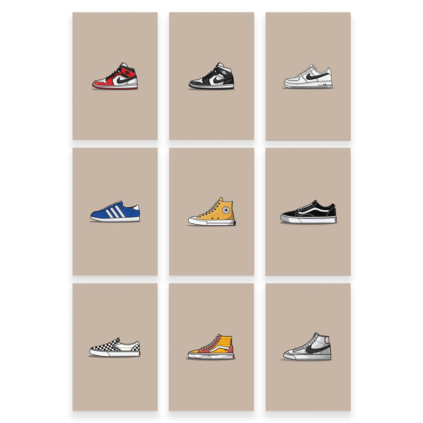 Sneaker Poster Set Image