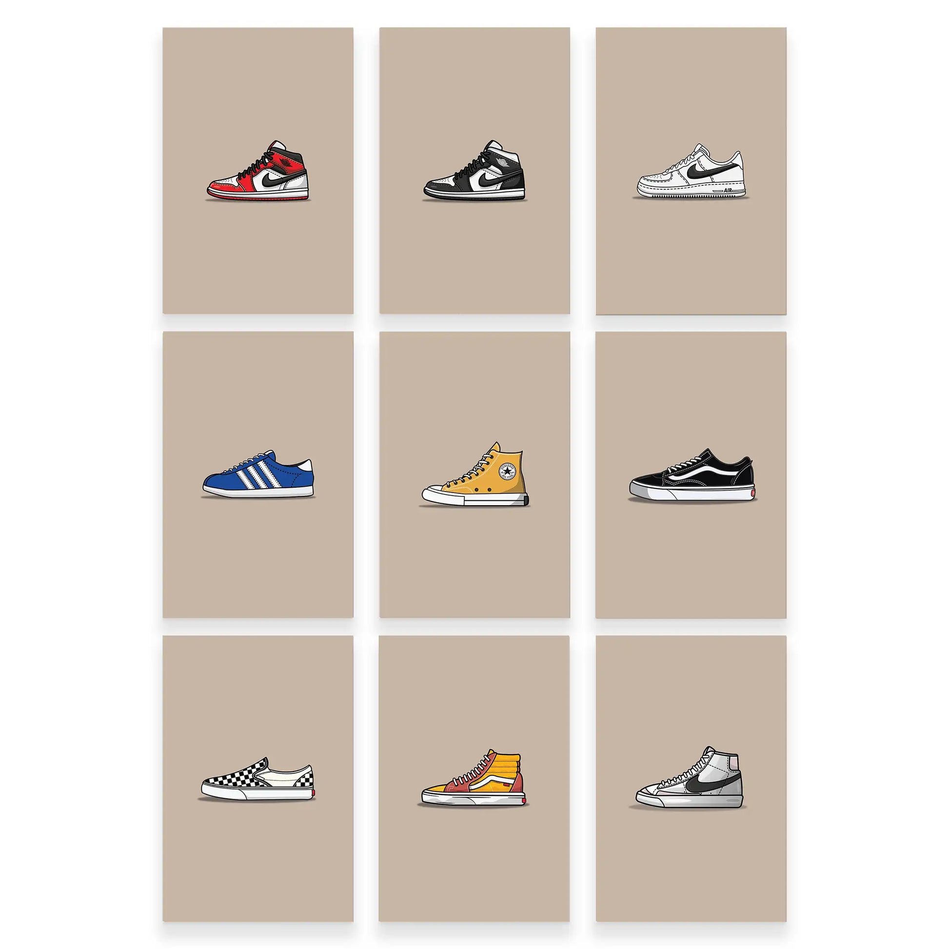 Sneaker Poster Set Image