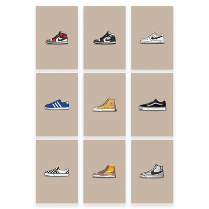 Sneaker Poster Set Image