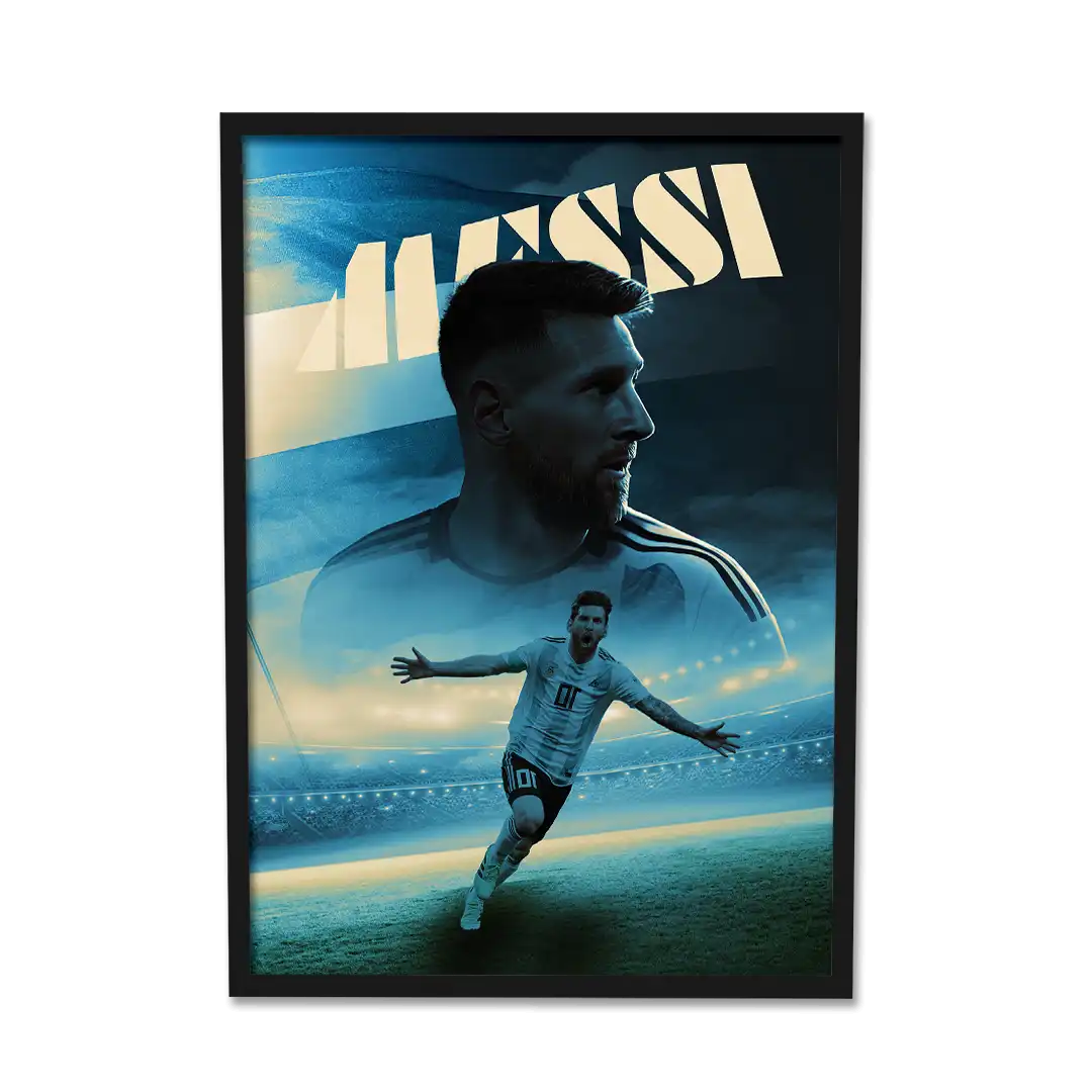 Lionel Messi Argentina Poster